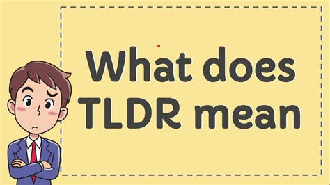 tdlr slang.